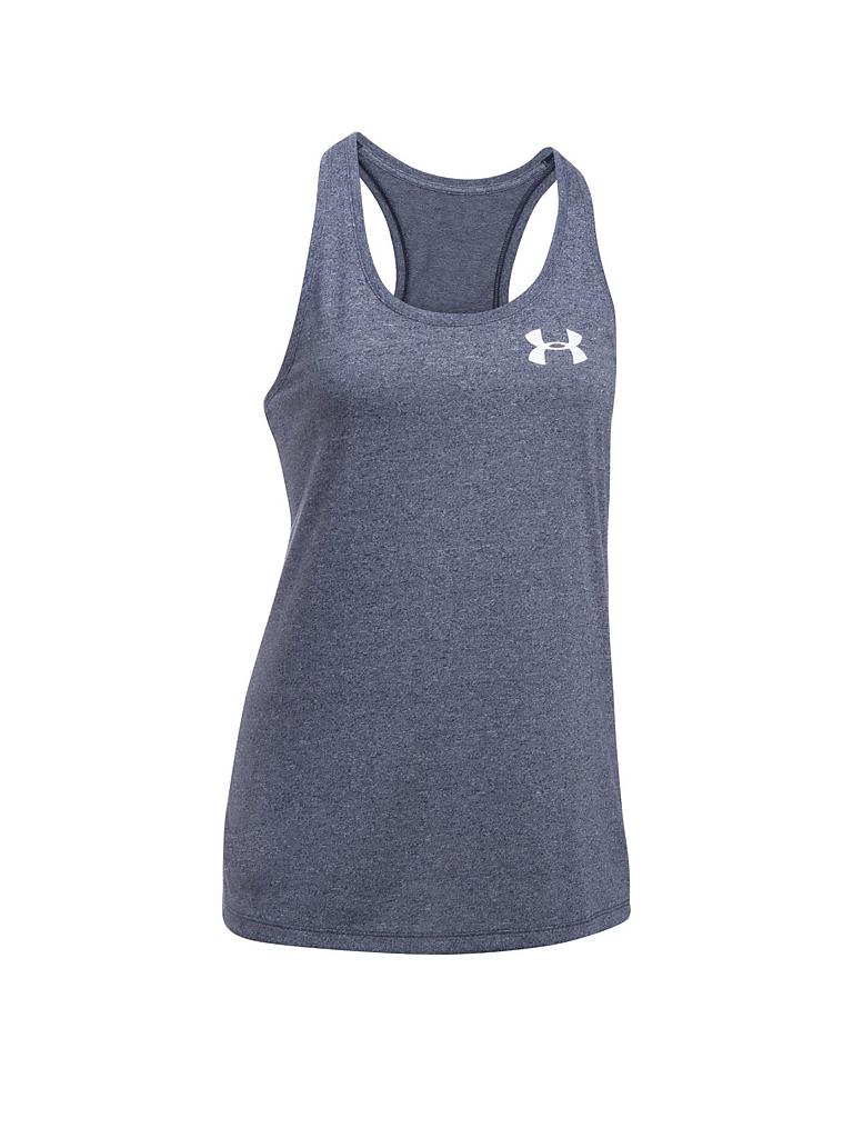 UNDER ARMOUR Damen Fitness-Tanktop UA Threadborne Twist blau | L UNDER ARMOUR | Damen Fitness-Tanktop UA Threadborne Twist | blau